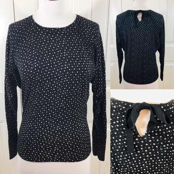 Ann Taylor Loft Dolman Keyhole Tie-Back Sweater XS - Picture 1 of 8